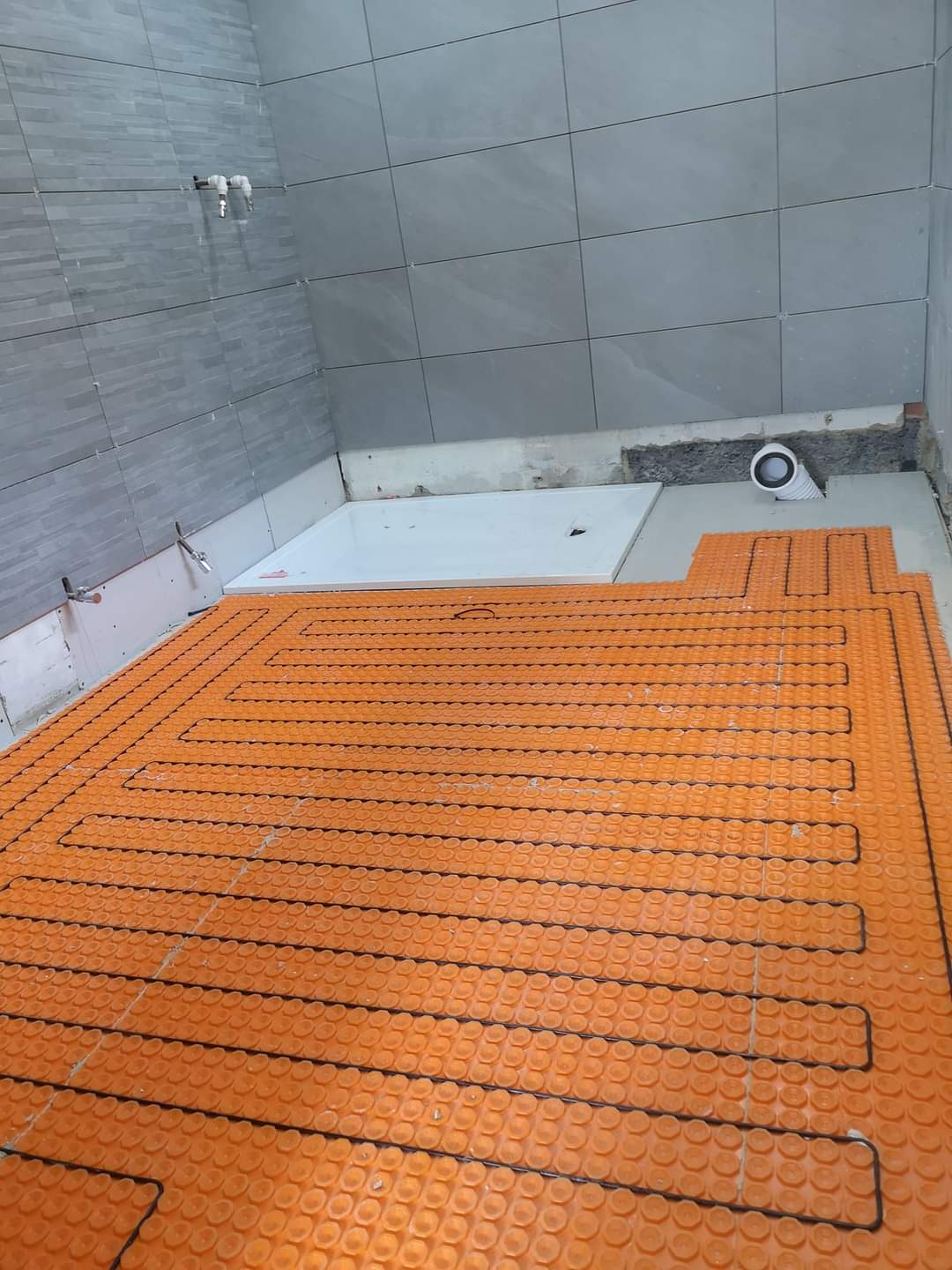 Gallery Bathroom Refurbishment Service In Progress - Bathroom Fitters ...