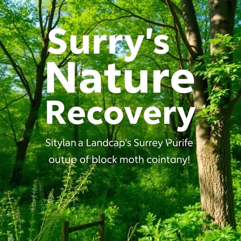 Surrey's Nature Recovery: Shaping the Future of Surrey's Landscapes