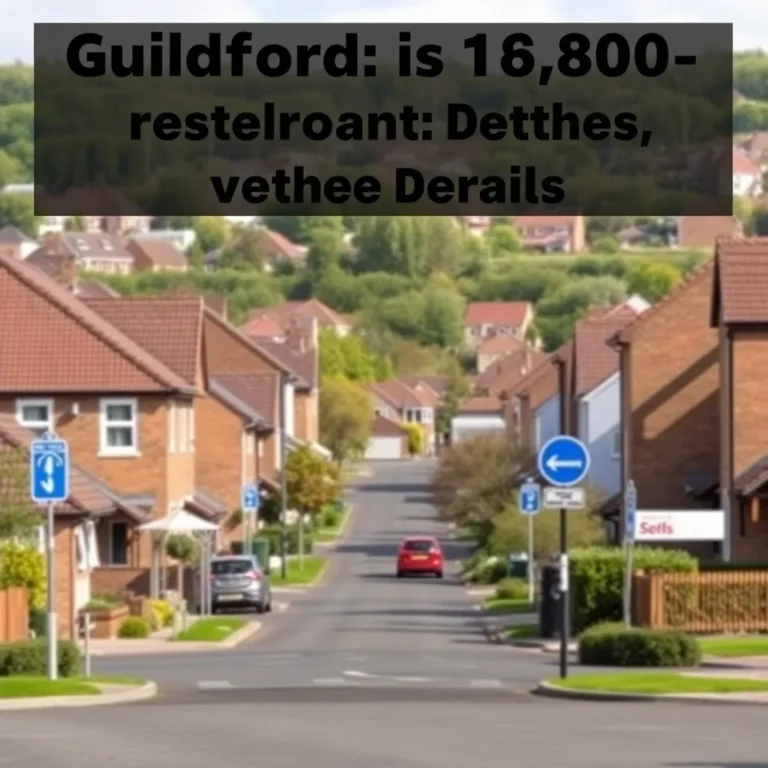 Guildford's 1,800-Home Development: Impact and Details