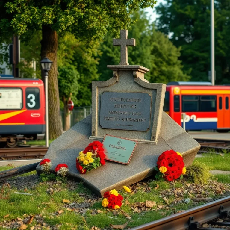 Rail Repair Mishap: Network Rail Apologizes for Felled Memorial