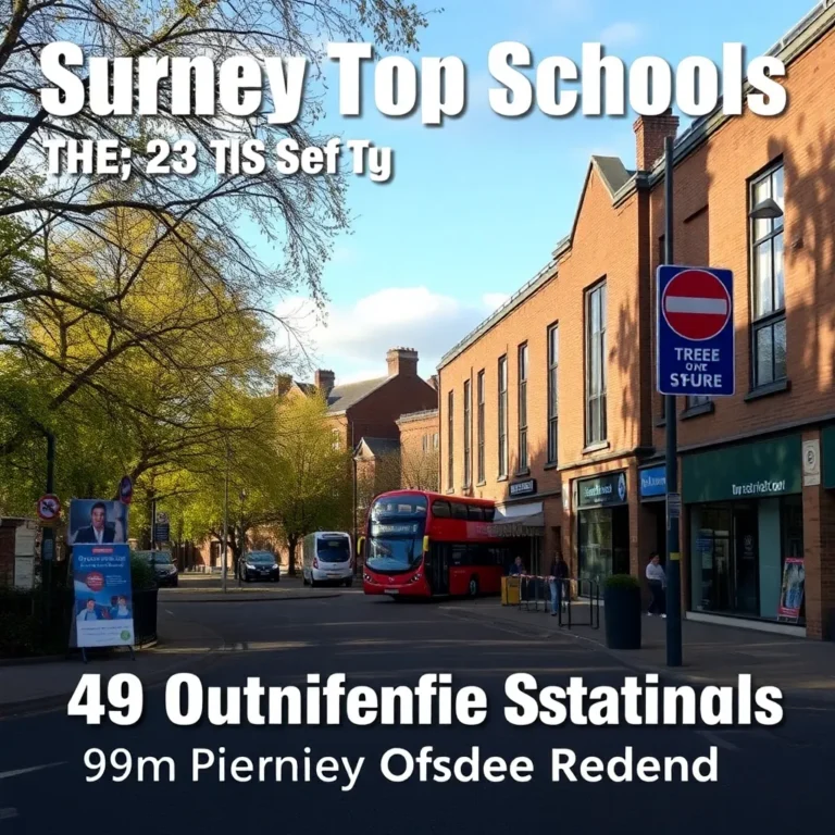 Surrey's Top Schools: 49 Outstanding Ofsted Ratings