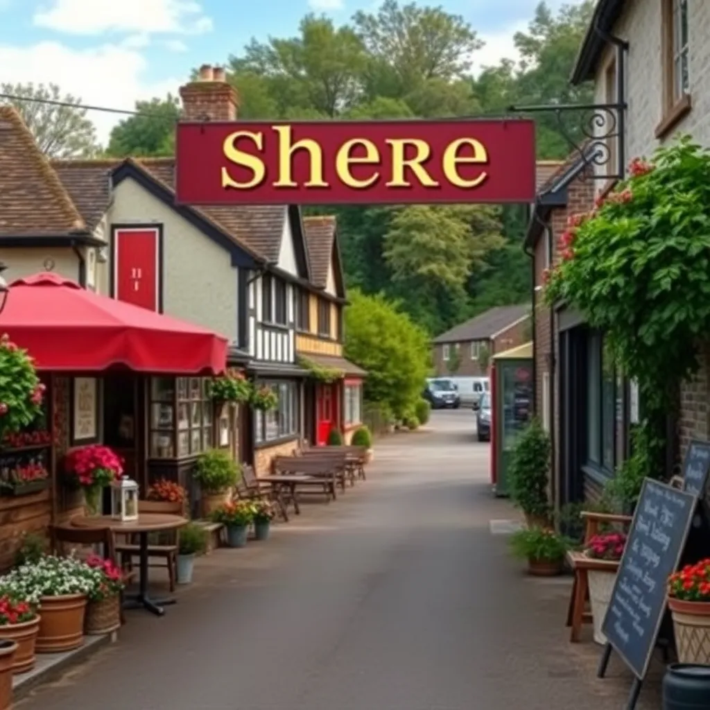 Shere: The Surrey Village of 'The Holiday' & Famous Scones