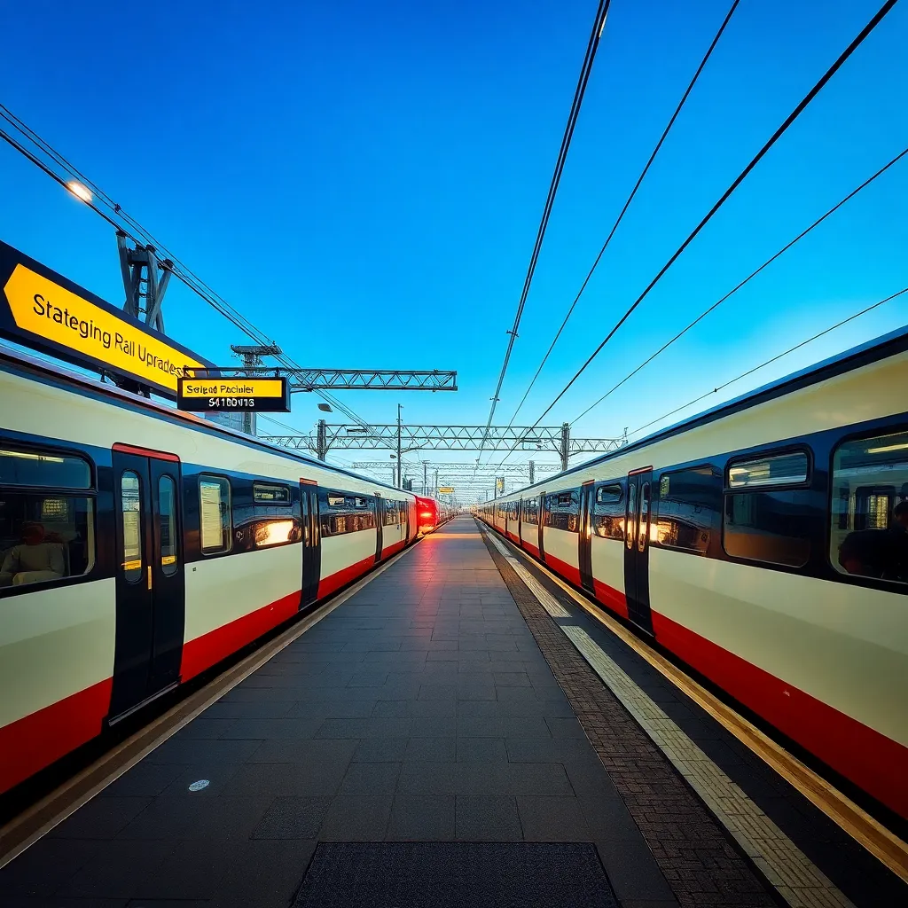 Strategic Rail Upgrades Commence During Half-Term