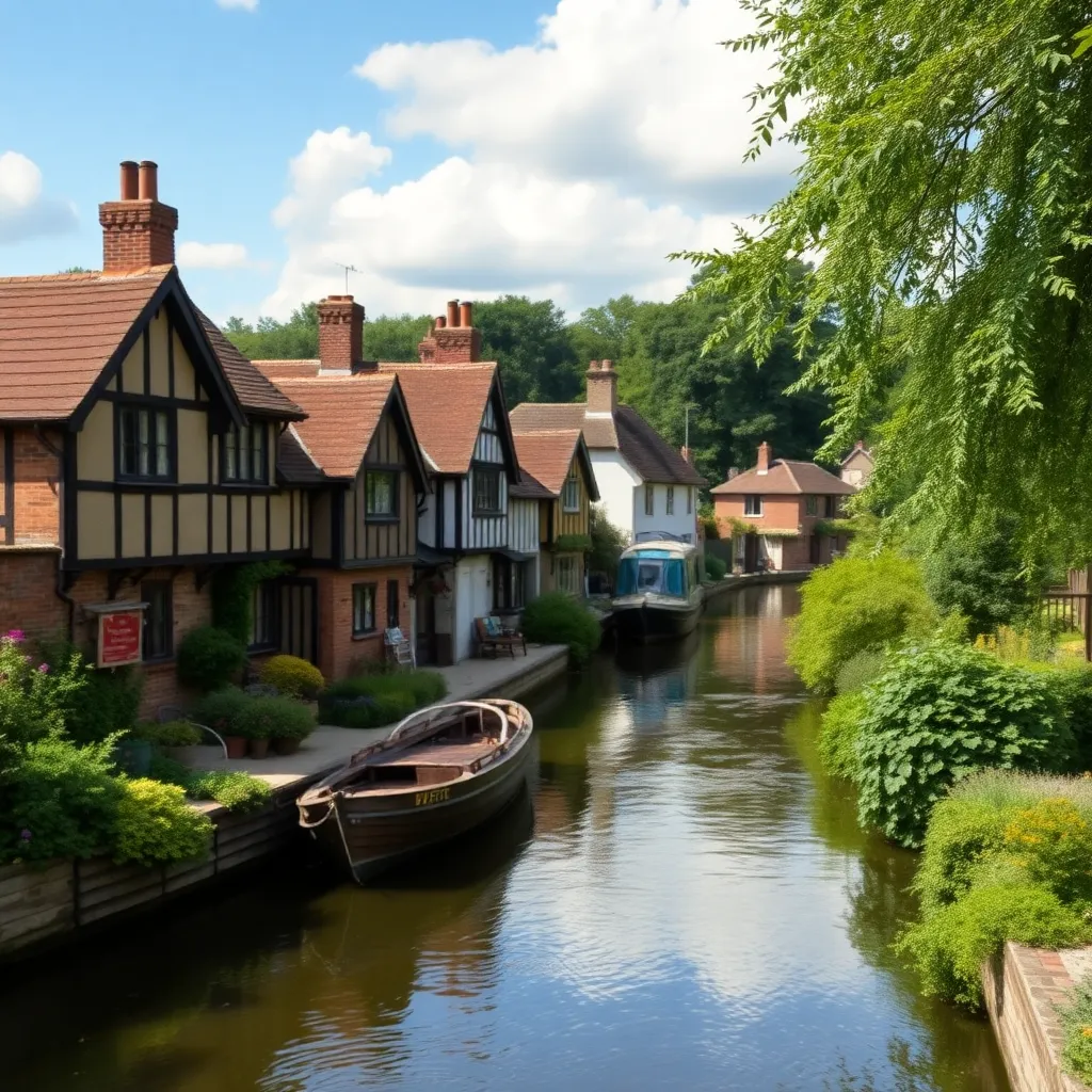 Discover Surrey's Hidden Gem: A Top Village on River Wey