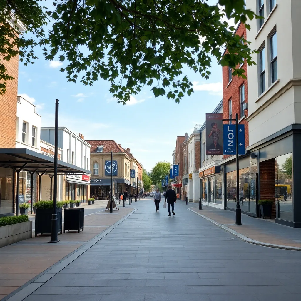 Guildford Town Centre: Pavement & Kerb Upgrades Begin