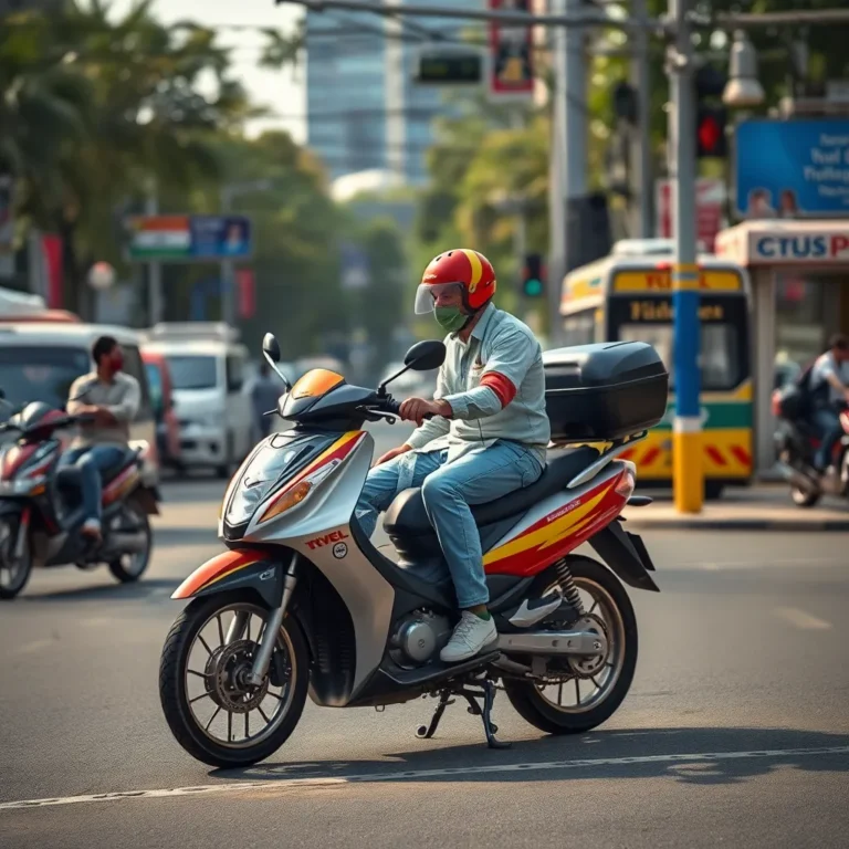 Moped Rider Hospitalized After On-Scene Treatment