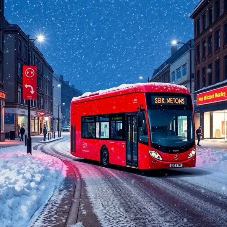 Surrey Braces for New Year Winter Blast: Snow & Ice Alert