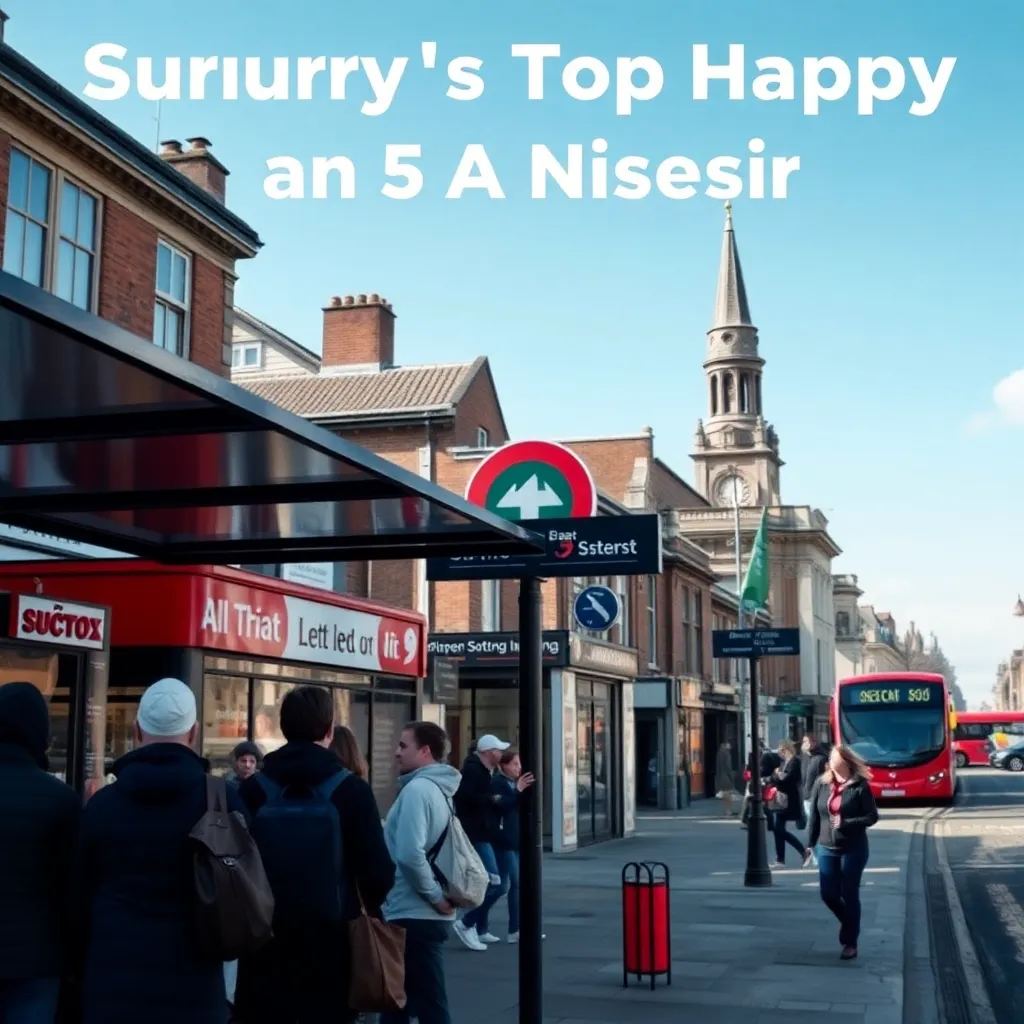 Surrey's Top Happy & Busy Spot Unveiled in National Survey