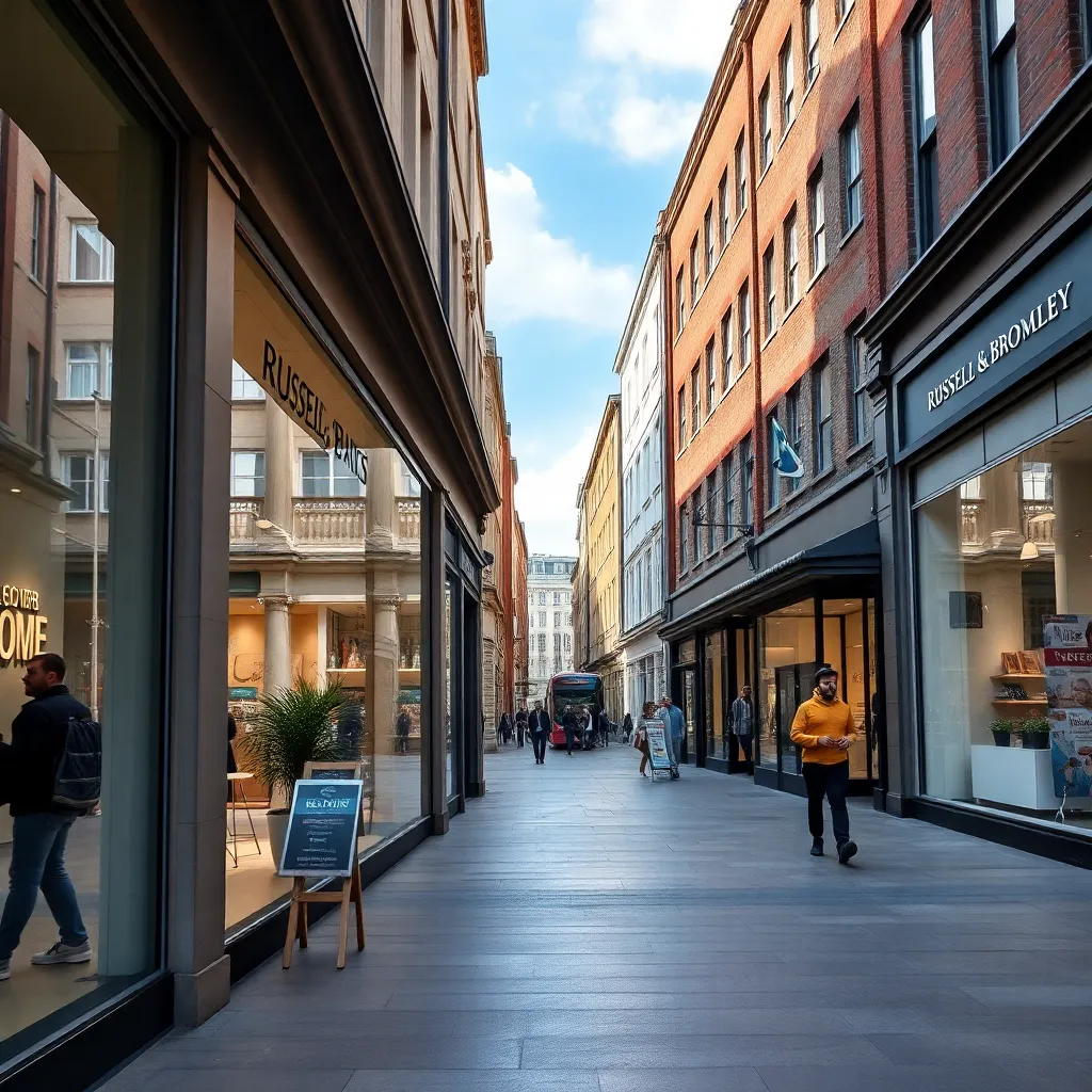 End of an Era: Russell & Bromley Exits Guildford High Street