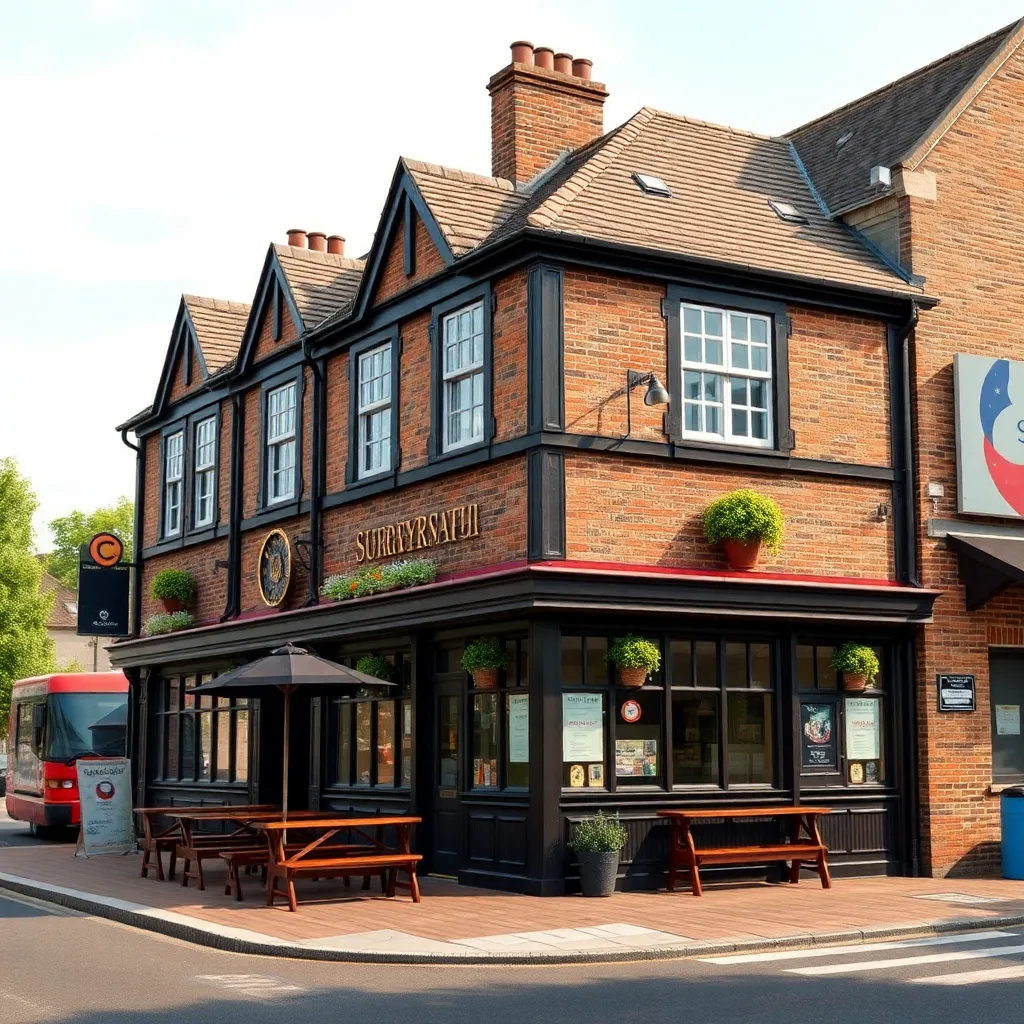 Surrey Village Pub Upgrade: New Seating & Bar Extension Planned