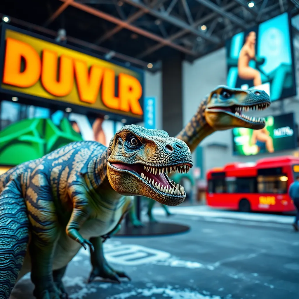 Surrey to Host Thrilling Dinosaur Animatronic Show This Winter