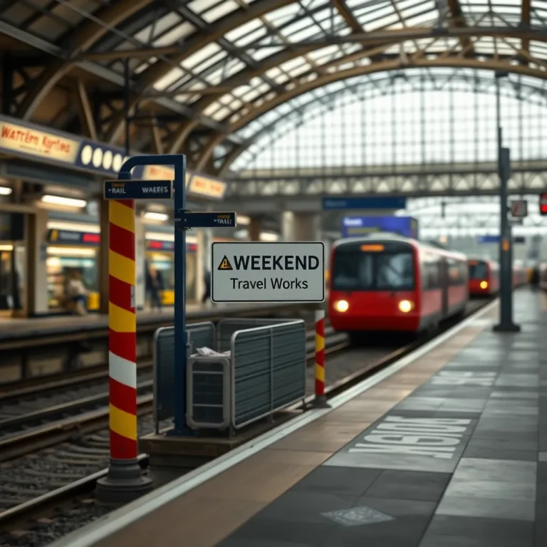 Waterloo-Clapham Junction Rail Works: Weekend Travel Warning