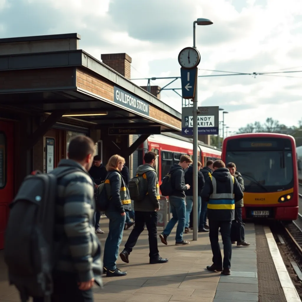 Guildford Station Attack: Teens Arrested After Assault