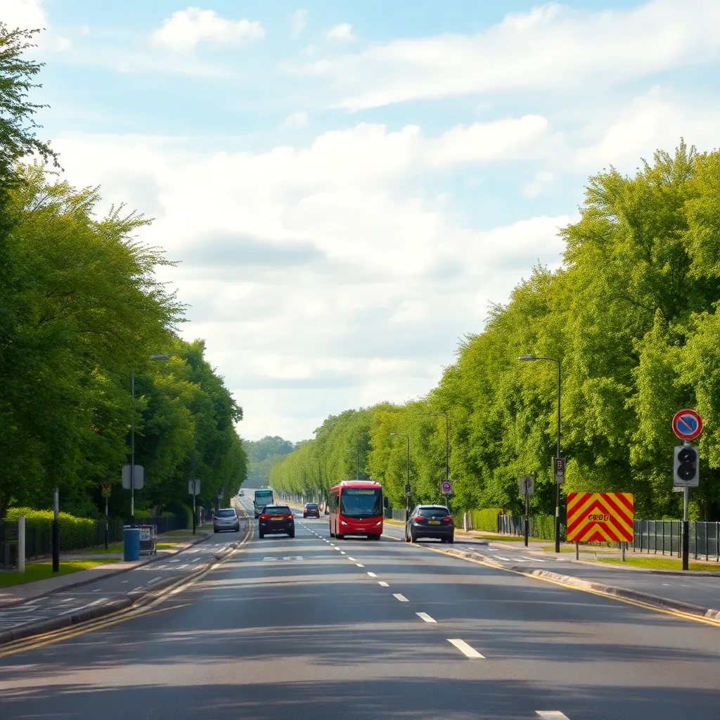 Esher Road Reopens After Single-Vehicle Incident
