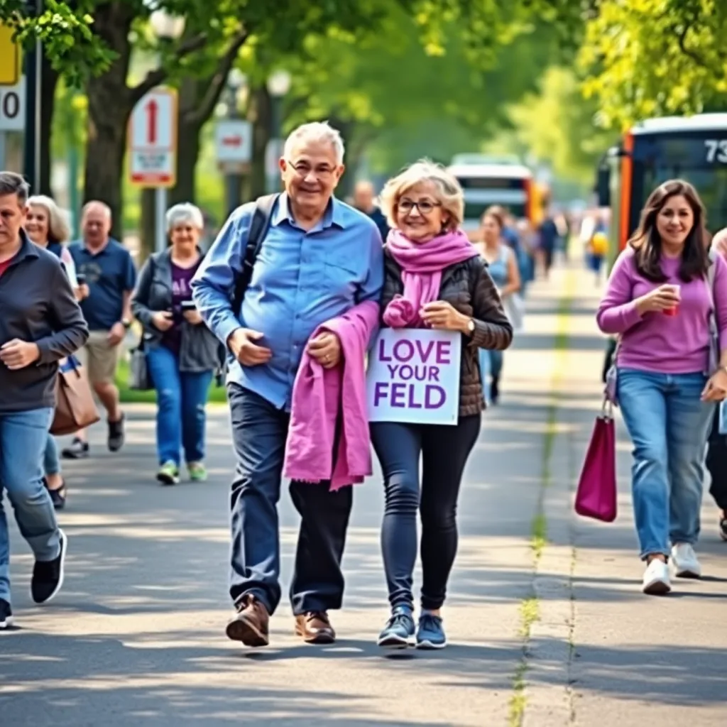 Love on Foot: Grandparents Walk for Granddaughter's Cancer Battle