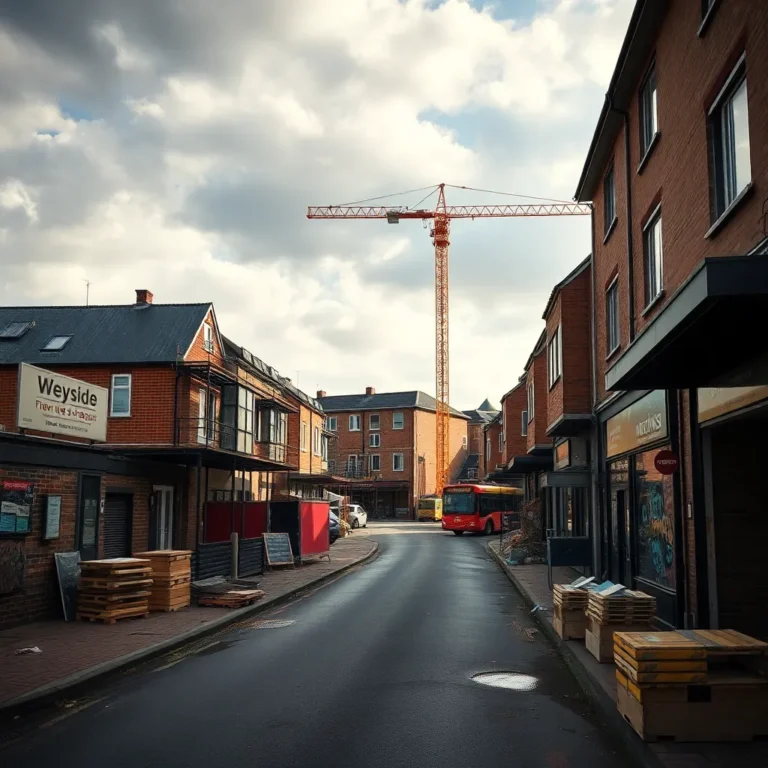Weyside Urban Village: Construction Progress & Vandalism