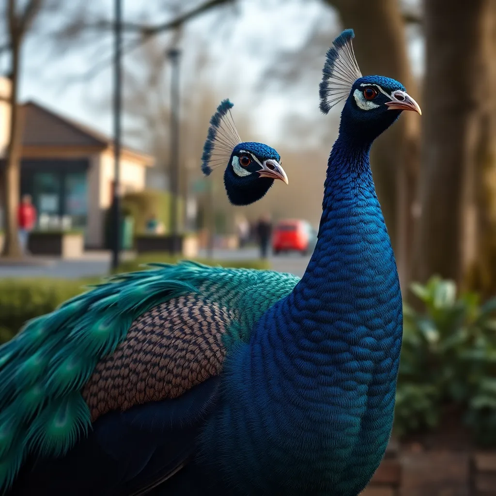 Mystery Peacock Charms & Confounds Guildford Residents