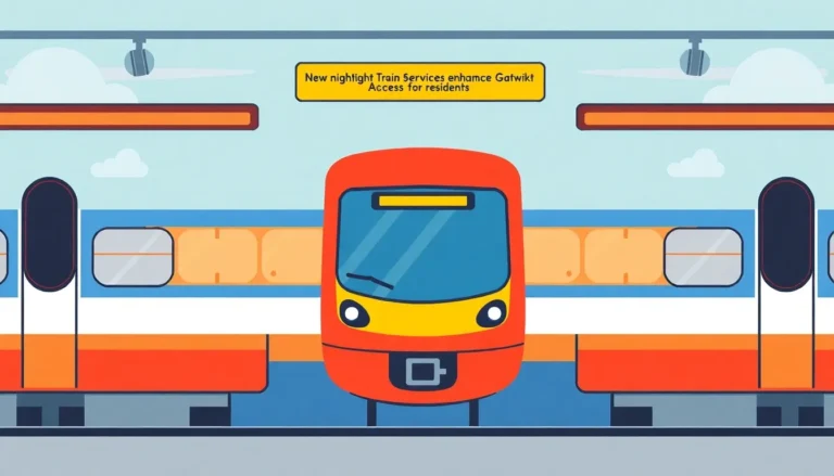 NEW OVERNIGHT TRAIN SERVICES ENHANCE GATWICK ACCESS FOR RESIDENTS