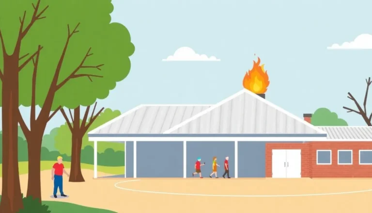 COMMUNITY SAFETY ALERT AFTER SURREY SPORTS PAVILION FIRE