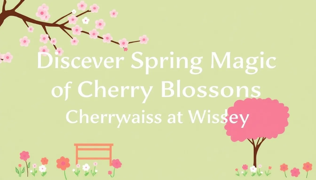 DISCOVER THE SPRING MAGIC OF CHERRY BLOSSOMS AT WISLEY