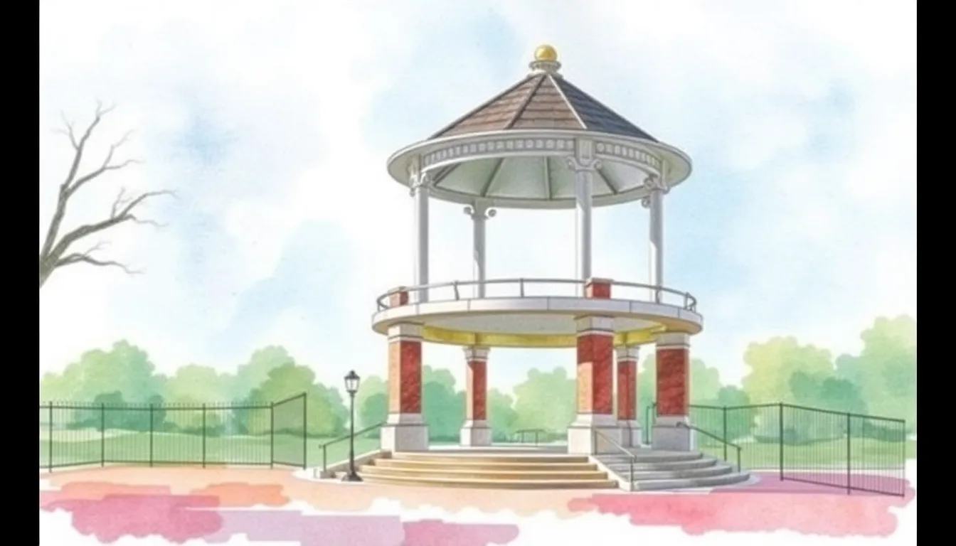 DORKING'S COVID MEMORIAL BANDSTAND BEGINS CONSTRUCTION