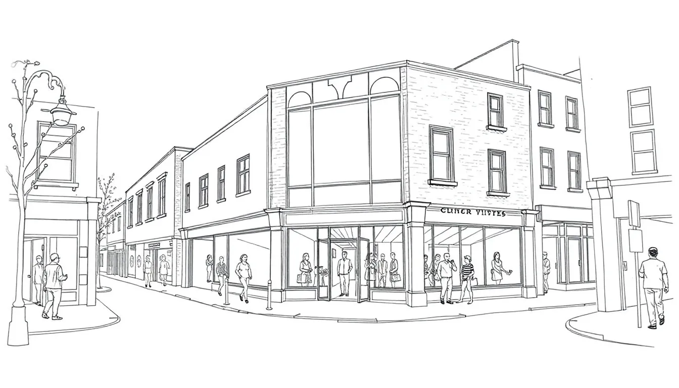 GUILDFORD'S NORTH STREET REGENERATION: FIRST BUILDING OPENS