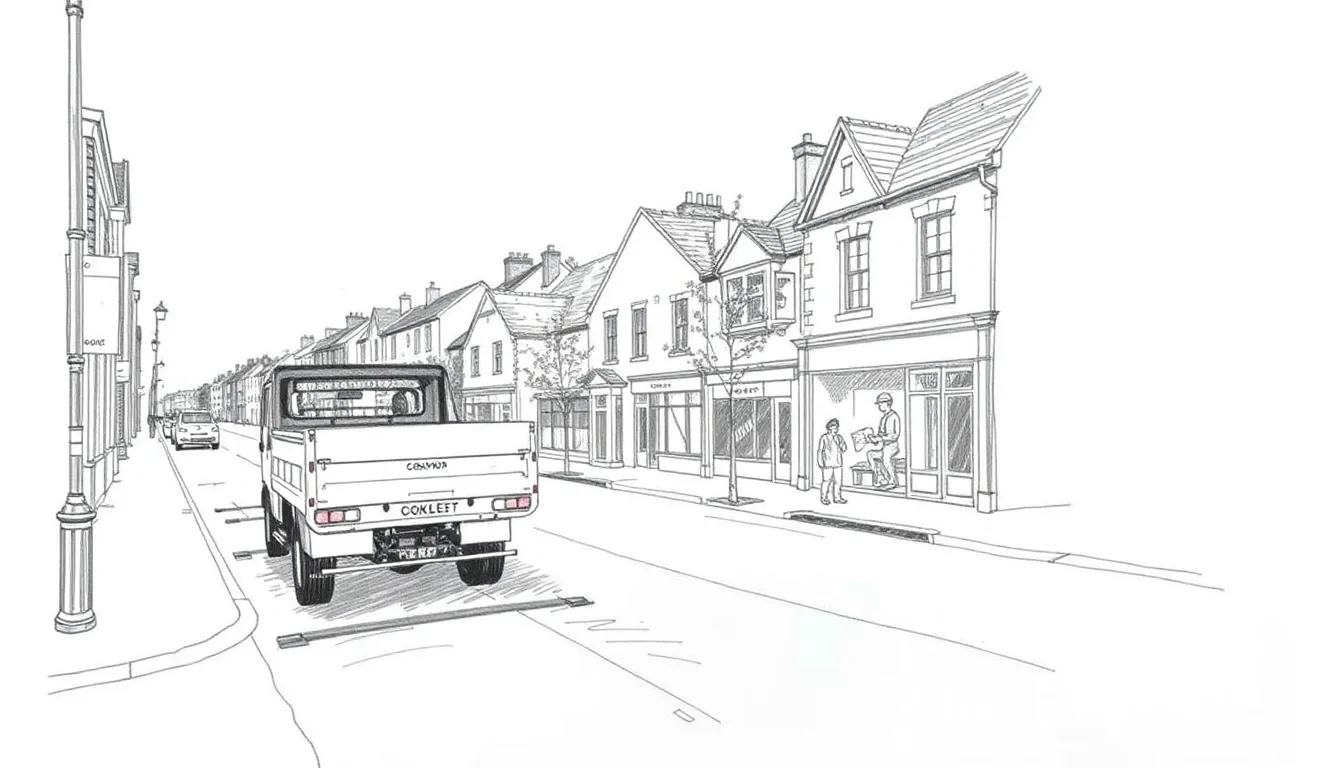 GUILDFORD'S NORTH STREET REVAMP: ROAD WORKS ON TRACK FOR NEW HOMES