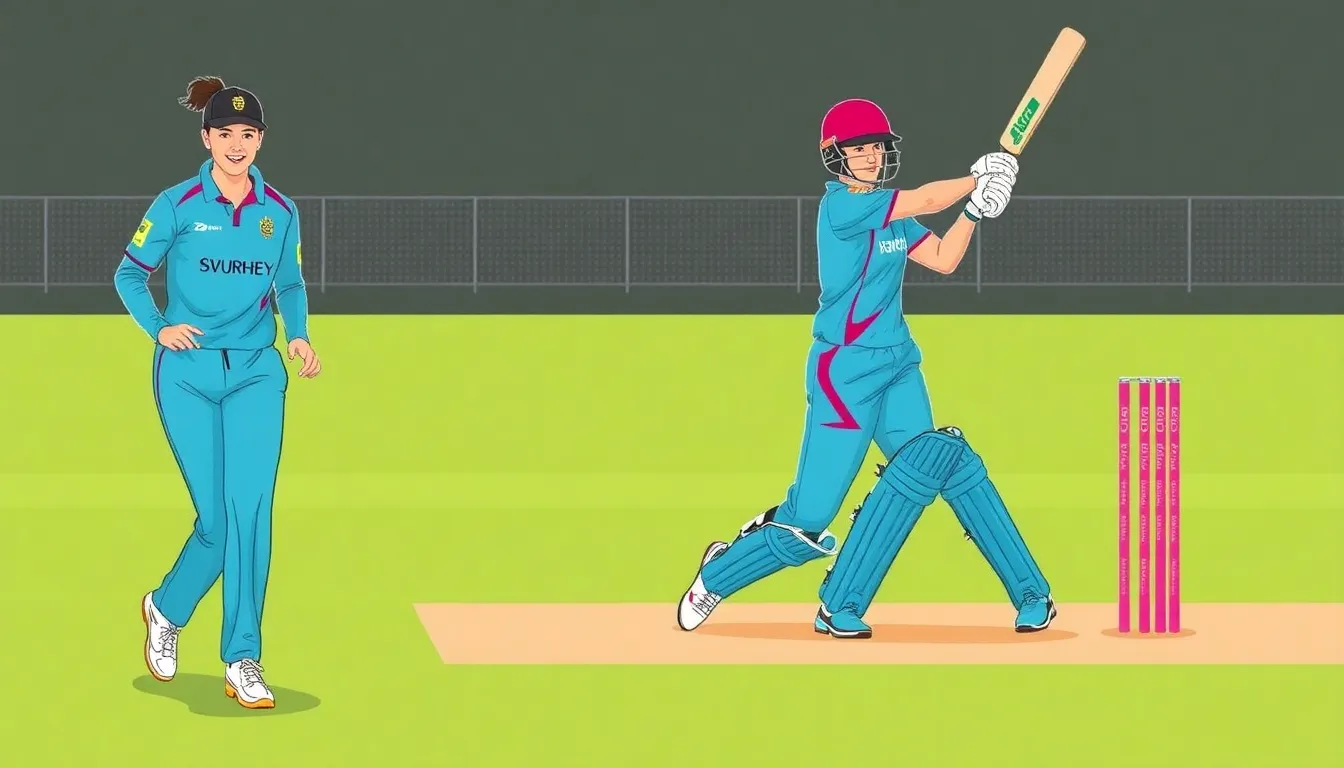 SURREY WOMEN TOP T20 BLAST AFTER HISTORIC WIN IN GUILDFORD