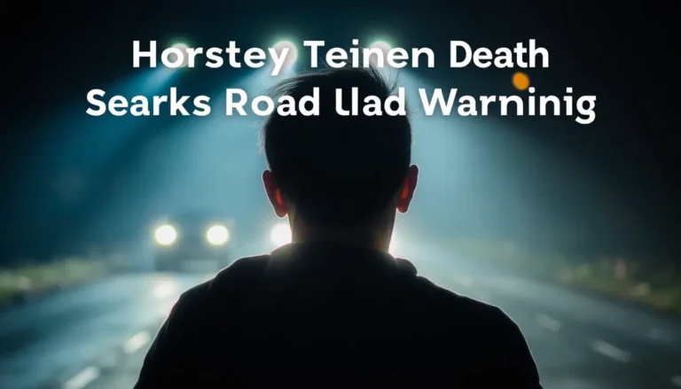 HORSLEY TEEN'S DEATH SPARKS ROAD SAFETY WARNING