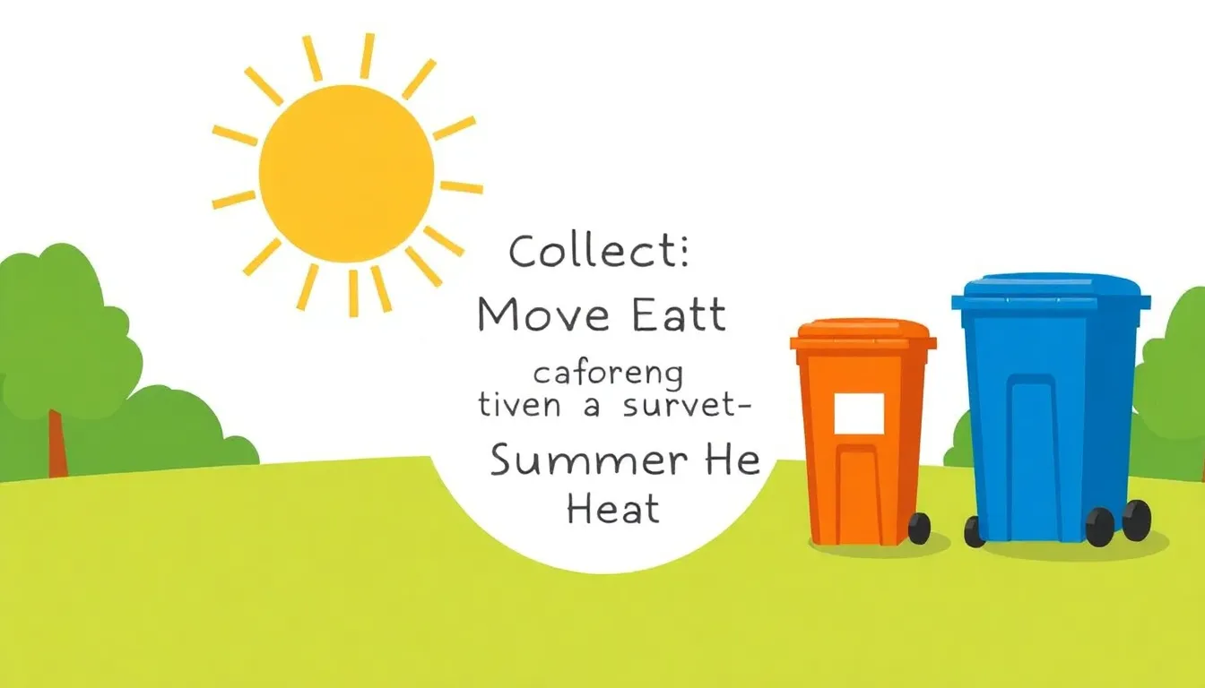 WAVERLEY BIN COLLECTIONS MOVE EARLIER TO BEAT SUMMER HEAT