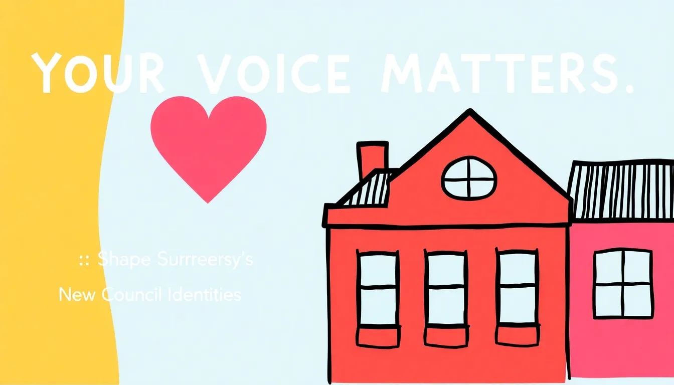 YOUR VOICE MATTERS: SHAPE SURREY'S NEW COUNCIL IDENTITIES