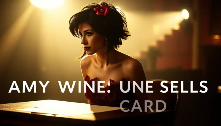 AMY WINEHOUSE VALENTINE CARD SELLS FOR £5K AT WOKING AUCTION