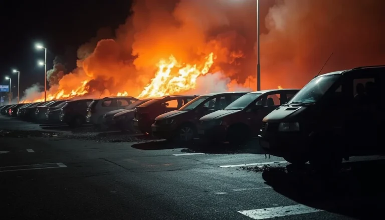 GATWICK PARKING FIRE DESTROYS 140 VEHICLES: WHAT LOCAL DRIVERS NEED TO KNOW
