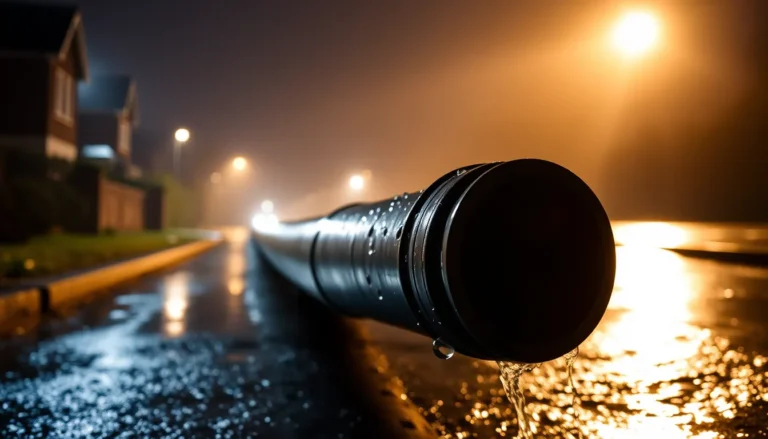 MAJOR WATER PIPE BURST LEAVES 9,000 CRAWLEY HOMES WITHOUT SUPPLY