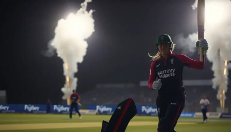 SURREY CRICKET ADVANCES IN WOMEN'S ONE-DAY CUP KNOCKOUT RACE